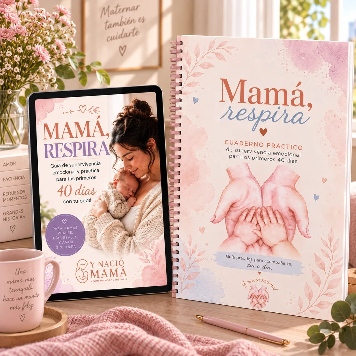 Mamá, respira: lo esencial de tus primeros 40 días