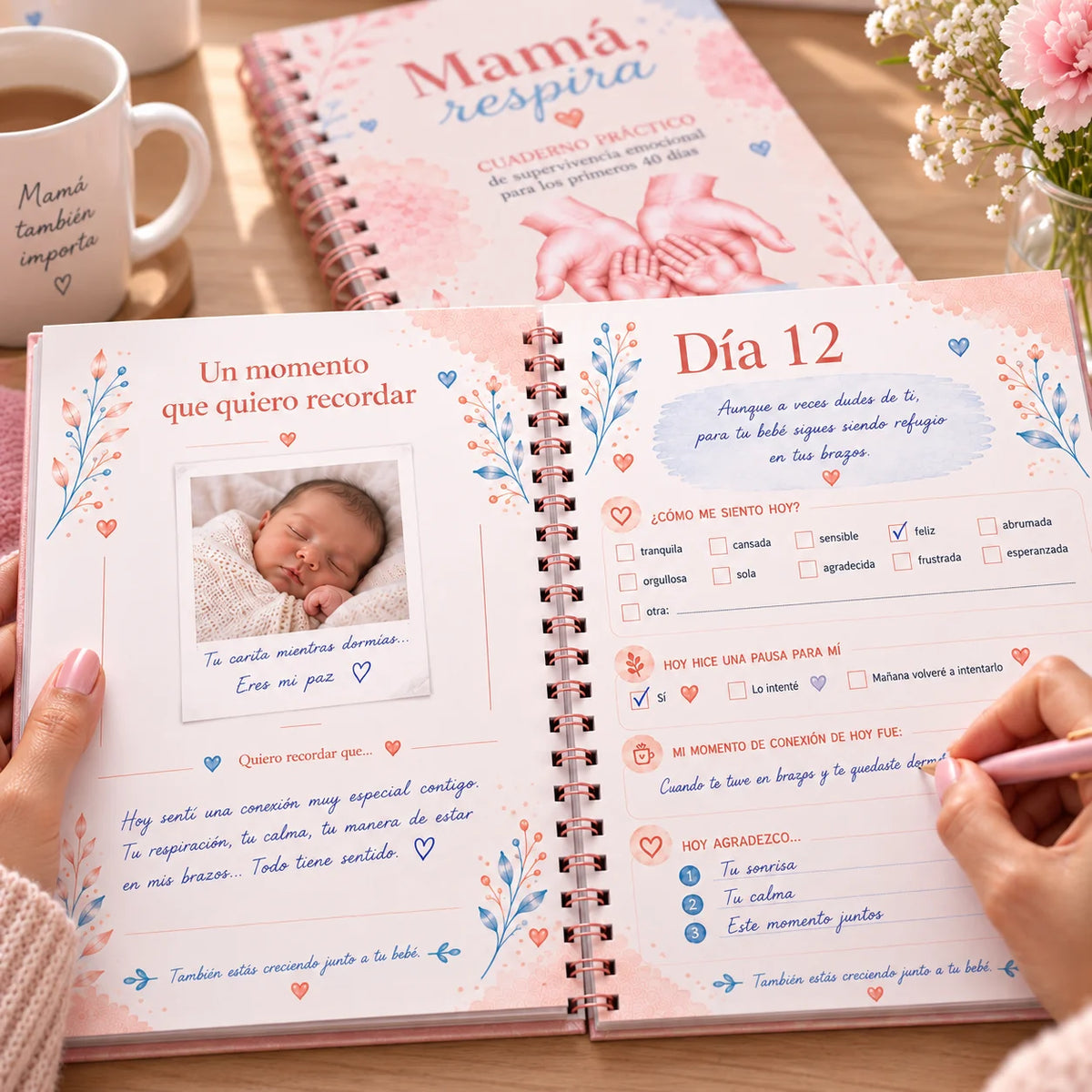Mamá, respira: lo esencial de tus primeros 40 días